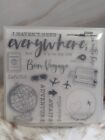 CTMH Close to My Heart D2220 - Let's Go Anywhere Scrapbooking Stamp; NEW
