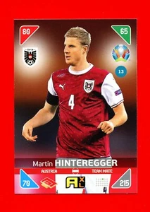 EURO 2020 -Adrenalyn Panini- Card Basic 13 - HINTEREGGER - AUSTRIA - Imagen 1 de 2