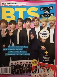 Music Spotlight BTS Magazine Up Close And Personal 2021 New 2-Side Poster - Picture 1 of 2