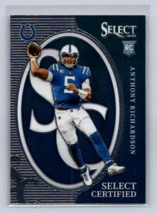 2023 Select #CRO-ARI Anthony Richardson -Select Certified Rookies-Colts - Picture 1 of 2