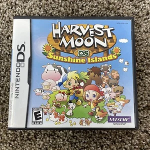 NO GAME! Harvest Moon Sunshine Islands Authentic Nintendo DS Case & Booklet only - Picture 1 of 4