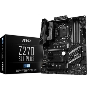 MSI Z270 SLI Plus Intel Z270 So.1151 Dual Channel DDR 4 ATX Mainboard - Afbeelding 1 van 6