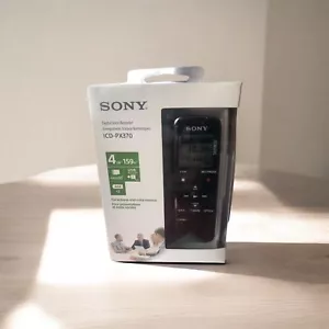 Sony PX Series ICD-PX370 4GB Mono Digital Voice Recorder - Picture 1 of 11