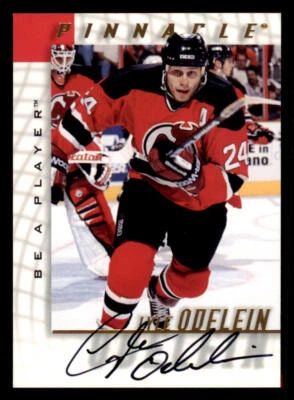 1997-98 Be A Player AUTO #17 Lyle Odelein - Image 1 of 2