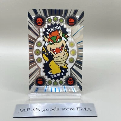 Bowser Joker Mario Club Nintendo Premium Membership Benefit Japan 1 Spielkarte - Bild 1 von 4