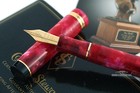 Conway Stewart Cherry Red Duro Fountain Pen - F Nib - #013/392