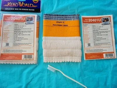 REDSTONE RMC-55R, R7,R7B,WK55R7B KEROSENE HEATER WICK,*WICK CLEANING BRUSH/GUIDE - Image 1 of 4