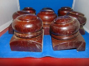8 VINTAGE POOLTISCH KNOLLEN - Verwendung auf jedem Möbelstück - Bild 1 von 6