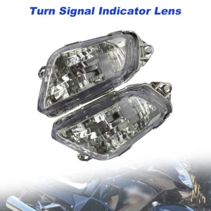 Turn Signals Lens Clear Front New Pair Motor Motorcycle Fit For CBR1100XX - Picture 1 of 14