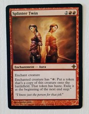 1x Splinter Twin // EX // Rise of the Eldrazi // MTG