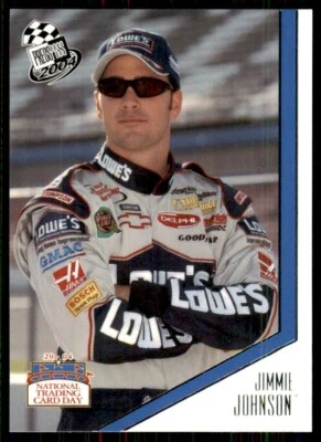 2004 Press Pass National Trading Card Day Jimmie Johnson #PP3 - Image 1 of 2