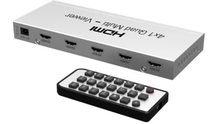 KKF HDMI, quad multi viewer for X one seamless switch, four ports are remote  - Picture 1 of 13