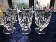 Waterford Crystal Maureen Juice Glass Set of 6 boxed glasses rare