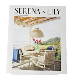 Serena and Lily May 2023 Inspiration Delivered Catalog Look Book New - Picture 1 of 8