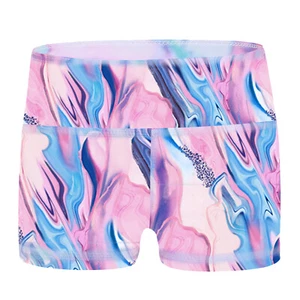 Girls Ballet Dance Booty Shorts Sport Gym Workout Yoga Cycling Activewear Shorts - Picture 1 of 63