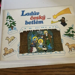Laduv Creaky Belem Czeck Nativity Scene Cut Outs - Picture 1 of 4