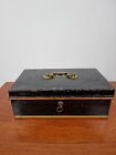 Antique Victorian Chubb Cashbox - With Key  - Great Condition