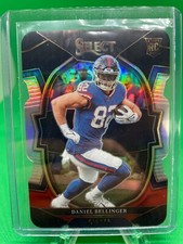 2022 Panini Select Rookie RC Red and Black Prizm Die-Cut #84 Daniel Bellinger