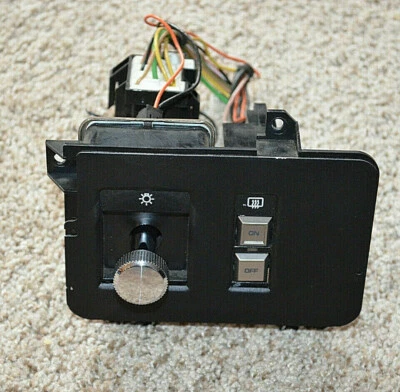 CHRYSLER NEW YORKER HEADLIGHT SWITCH LIGHT DIMMER DEFROST OEM FROM 1991 Foto 1 de 3