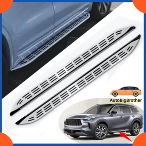 Fits Infiniti QX60 2022 2023 Running Boards Side Steps Nerf Bar Protector Pedal - Picture 1 of 11