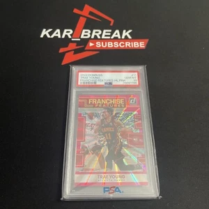 2022-23 Donruss - Franchise Features Holo Pink Laser #11 Trae Young /50 Psa 10🔥 - Picture 1 of 4