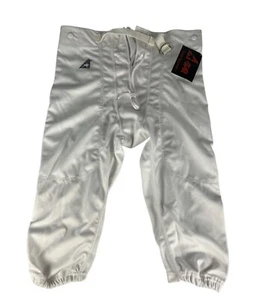 NWT All Star Team Apparel Football Pants Boys Youth XLG White Lace Up Strap - Picture 1 of 7