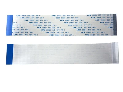 15cm 30P 40P 45P 50P 60Pin 0.5mm 1.0mm Pitch FFC FPC Flexible Flat Cable Ribbon - Image 1 of 2