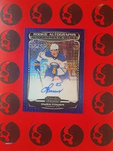 2022-23 Owen Power Platinum Blue Traxx Auto Rookie O-Pee-Chee # R-OP RC UD - Picture 1 of 2