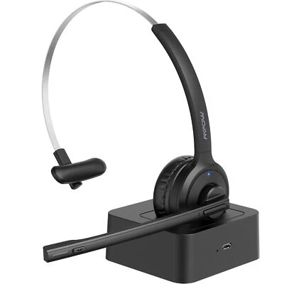 Mpow M5 Pro Trucker Bluetooth5.0 Headset Kabellos Geräuschunterdrückung Mikrofon - Bild 1 von 4