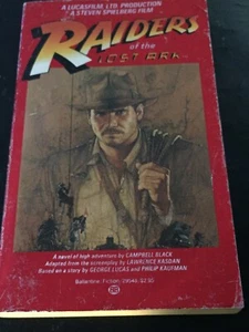 RAIDERS OF THE LOST ARK by Campbell Black (Paperback 1981) NOVELIZATION - Bild 1 von 2