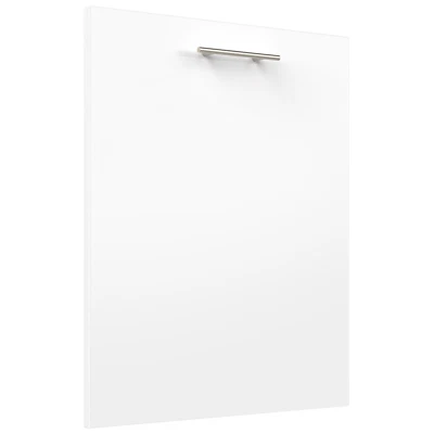 X57 Geschirrspülerfront Weiß Hochglanz - Geschirrspülerblende - nach Maß - Bild 1 von 4