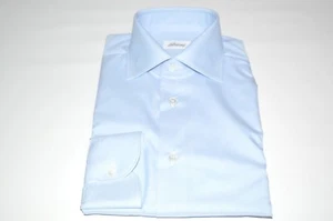 NEU BRIONI Kleid SHIRT 100% Baumwolle Größe 17 US 43 EU (SE33) - Bild 1 von 3