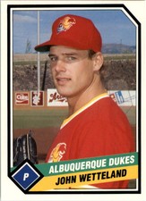 1989 Albuquerque Dukes CMC #11 John Wetteland