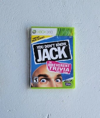 You Don't Know Jack: The Irreverent Trivia Party Game XBOX 360: Video Game, New  - Image 1 of 2