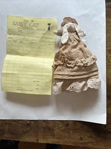 Kleine Puppe an jedem Ende Handarbeit Hase und Kuh Pull Dress Up - Bild 1 von 7