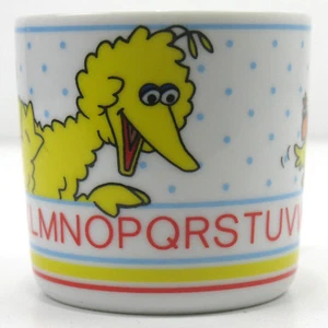 Plaza Sésamo - Taza de Porcelana Pájaro Grande Alfabeto ABC - Niños Niños - Japón JMP - Imagen 1 de 8