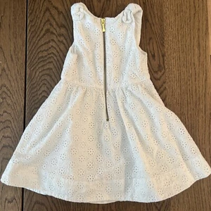 Kate Spade New York Skirt The Rules White Dress W/ White Bow ( 4 ) - Picture 1 of 8