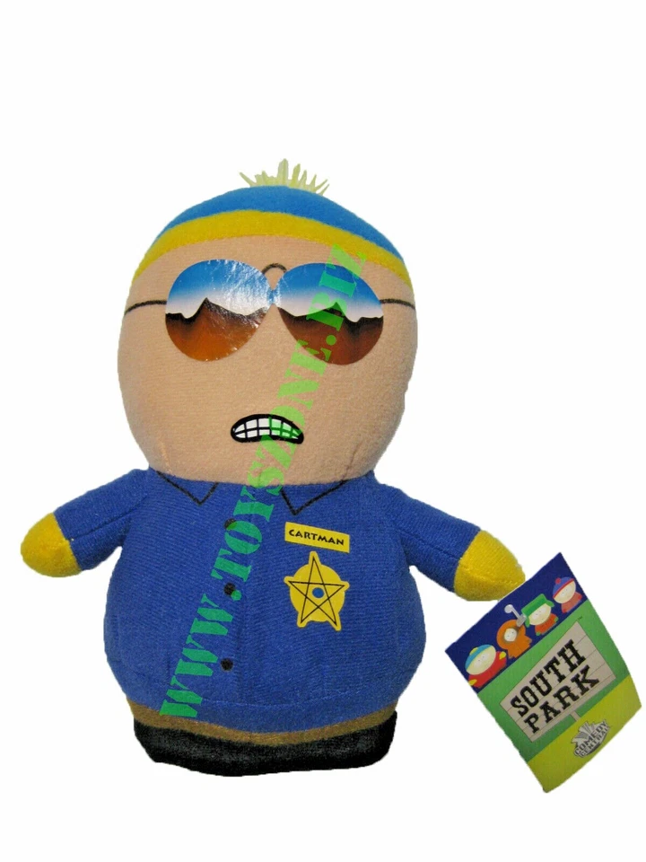 NANCO SOUTH PARK Eric Cartman Cop / Police Officer Plush Toy 8" BRAND NEW!!! - Image 1 of 2