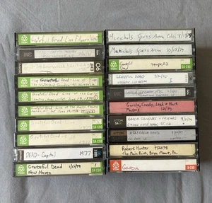 Grateful Dead Live Cassette Tape Collection Lot 20 JGB - Picture 1 of 3