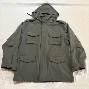 Rothco M-65 Field Jacket Men’s XL Softshell Fleece Lined Green Military Hooded - Picture 1 of 22