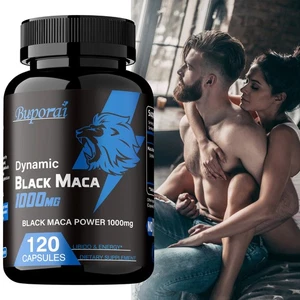 Schwarzes Maca –Natürliche Testosteron-Booster,Energie & Ausdauer,Hormonhaushalt - Bild 1 von 13