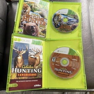Cabela's Hunting Expeditions Microsoft Xbox 360 komplett in Box CIB zwei Lot I16 - Bild 1 von 2