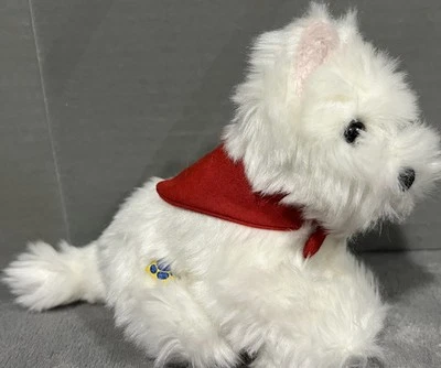 Vintage Lil Bearemy's Kennel Pals Westie West Highland Terrier Puppy Dog Plush - Image 1 of 4