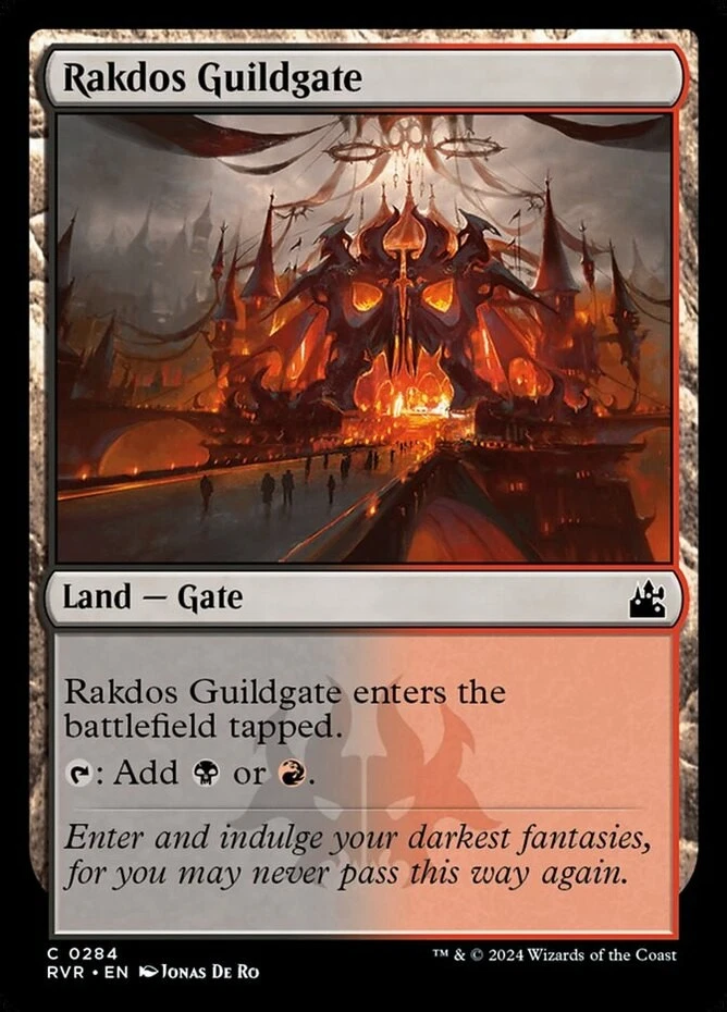 x1 Rakdos Guildgate - Ravnica Remastered - NM - MTG - Image 1 of 1