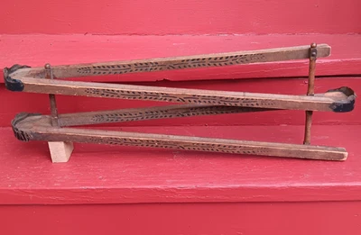 Antique Marble Track - Game - W/ Stenciling - 1880's - Primitive - Image 1 of 4