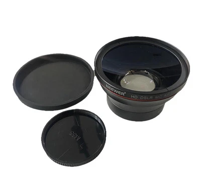 Lente gran angular Neewer HD DSLR MC AF 0,43X Foto 1 de 3