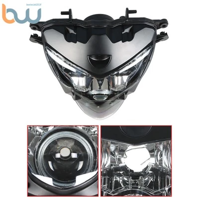 Conjunto de carcasa de faro delantero para Suzuki GSXR600 GSXR750 2004-2005 Foto 1 de 4