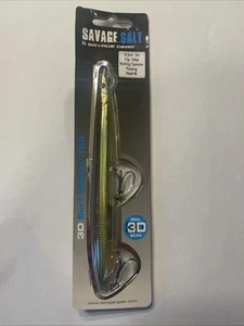 Savage Gear Salt 3D Surf Walker 155 Flotante 6” 17 G Top Agua Dorado Nuevo de Lote Antiguo - Imagen 1 de 8