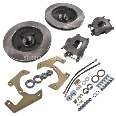 5 x 5-1/2" Disc Brake Kit for 1948-1956 Ford F-1 F-100 1/2 Ton Pick-ups NEW - Image 1 of 4