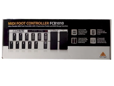 Behringer FCB1010 MIDI foot controller w/ Eureka Prom - Image 1 of 4